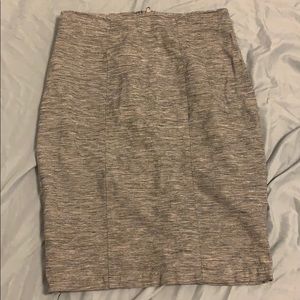 Striped office skirt size small
